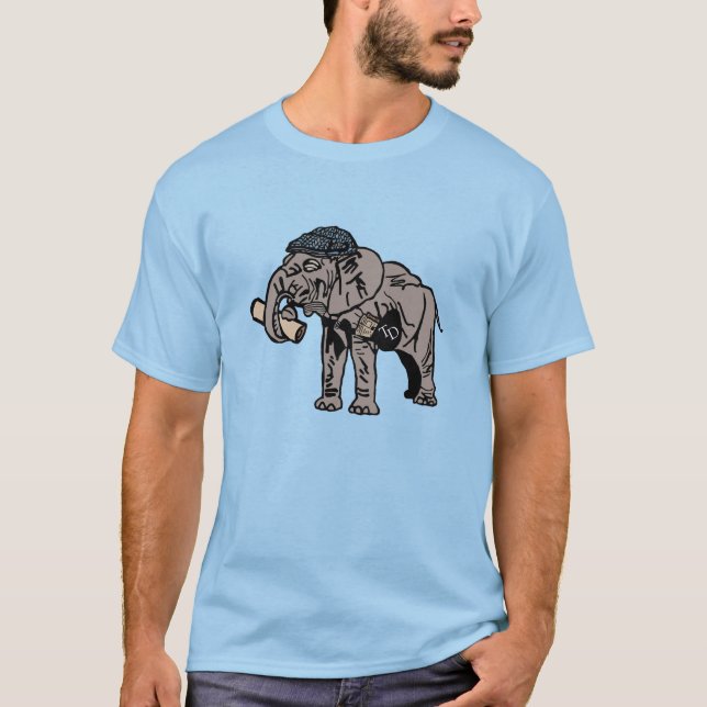 Nonchalant Jumbo Tee (Blue) (Front)