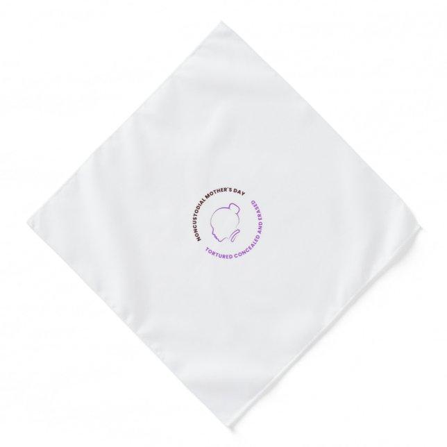 Noncustodial Mother's Bandana (Front)