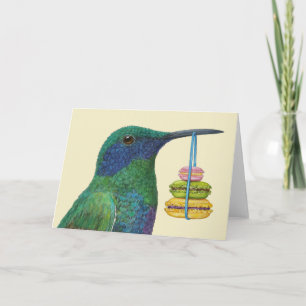 "None of that red syrup for me." Card