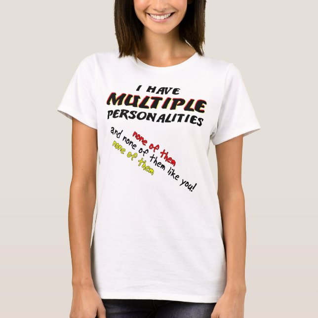 None Of Them Like You Funny T-Shirts Tees (Front)