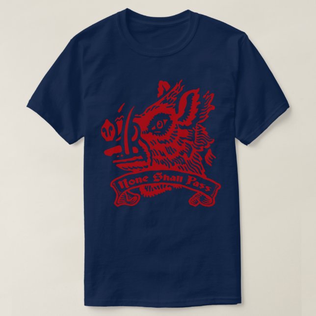 None Shall Pass T-Shirt (Design Front)