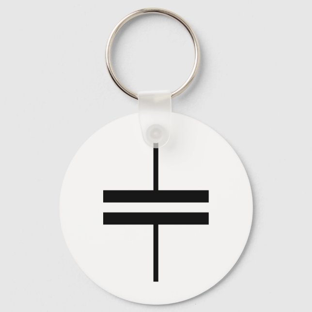 Nonelectrolytic Capacitor Keychain (Front)
