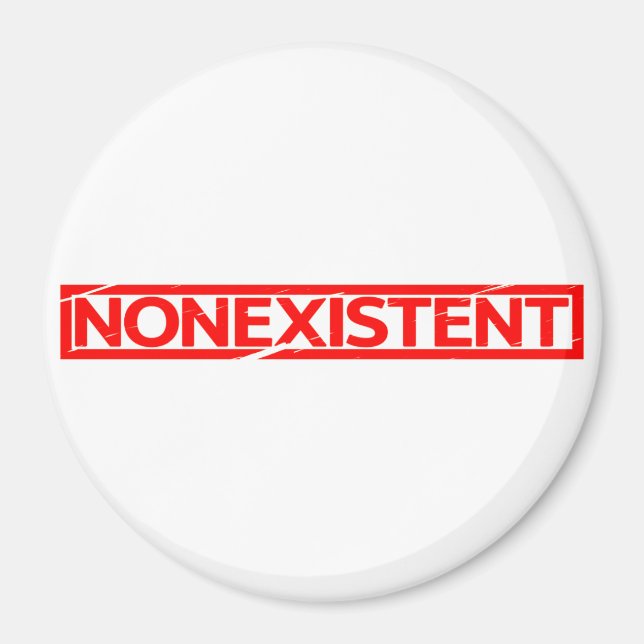 Nonexistent Stamp Magnet (Front)