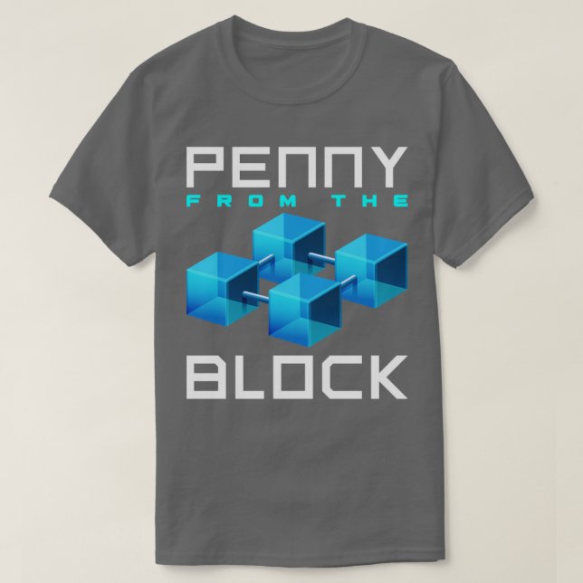 Nonfungible token NFTs Crypto Stock Blockchain Fun T-Shirt (Design Front)