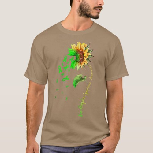 NonHodgkin Lymphoma Sunflower for Men Women Kids  T_Shirt