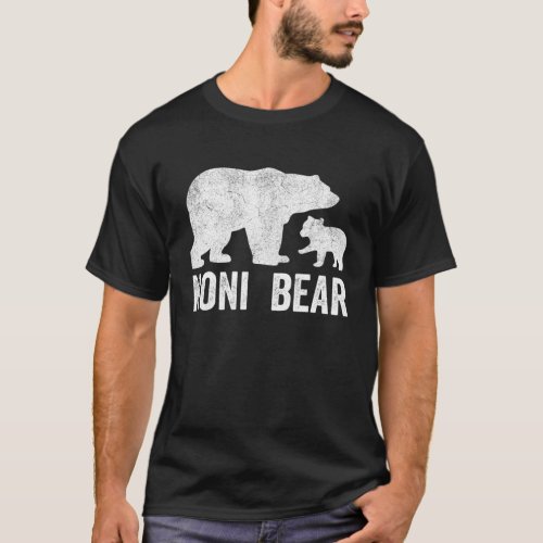 Noni Bear Mothers Day S Funny Cub Kid Italian Gra T_Shirt