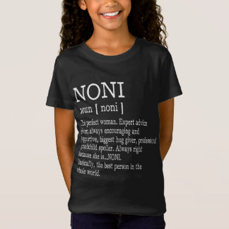 Noni Definition Grandma Mother Day Gifts Women T-Shirt