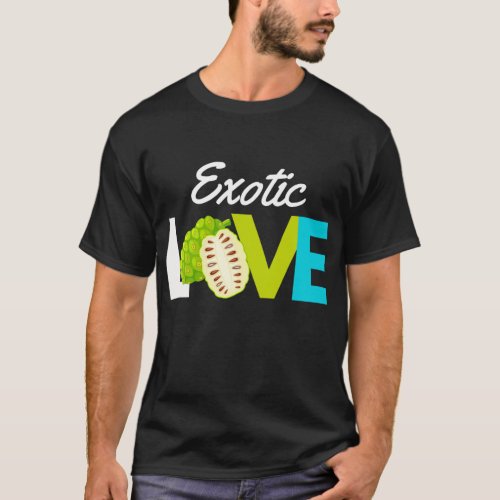 Noni Fruit Love _ Exotic Fruit Eating T_Shirt