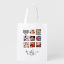 NONNA 8 x Photo Collage Grandchildren Family Tree