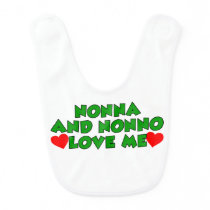 Nonna And Nonno Love Me Bib Nonna And Nonno Love Me Bib