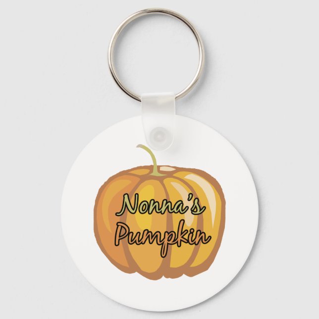 Nonna's Pumpkin Keychain (Front)