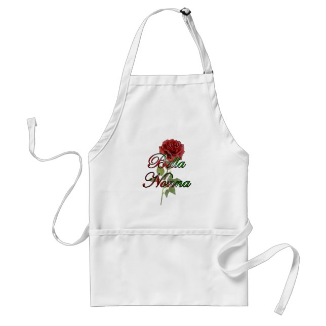 Nonna (Beautiful Italain Grandmother) Adult Apron (Front)