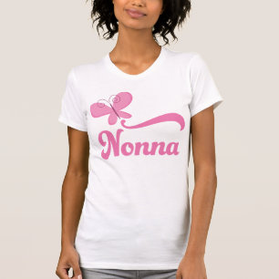 Nonna Butterfly Gift T-Shirt