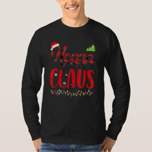 Nonna Claus Matching Family Christmas Pajamas Xmas T-Shirt
