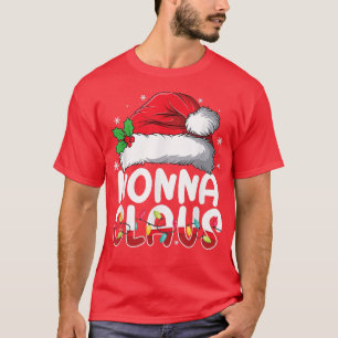 Nonna Claus Matching Family Pajamas Funny Christma T-Shirt