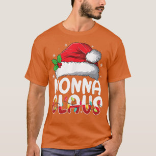 Nonna Claus Matching Family Pajamas Funny Christma T-Shirt