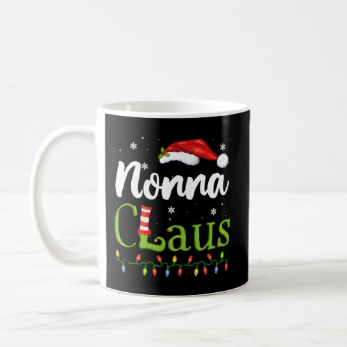 Nonna Claus Santa Grandma Pajamas Coffee Mug