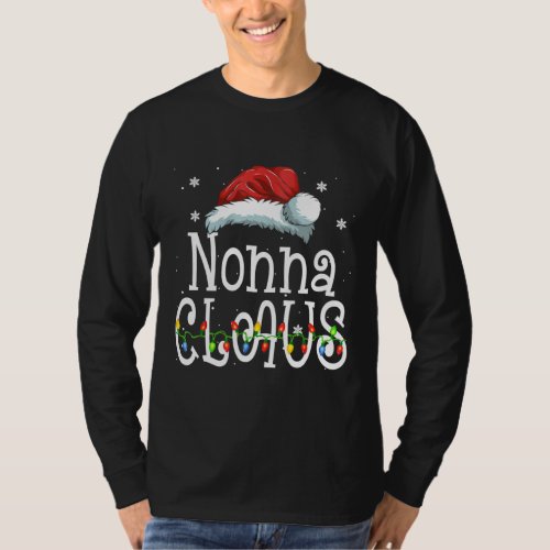 Nonna Claus Shirt Christmas Pajama Family