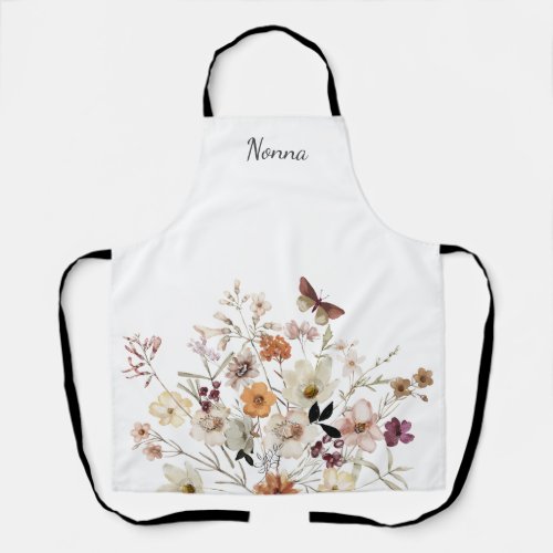 Nonna Floral Wildflower  Apron