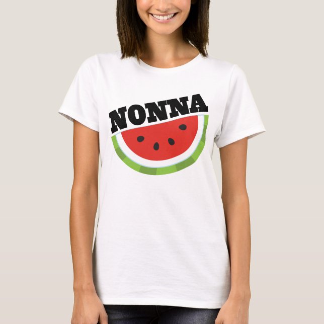 Nonna Gift Idea T-Shirt (Front)