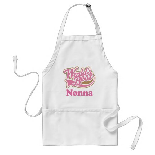 Nonna Gift Pink Adult Apron