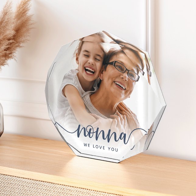 Nonna Grandma Script Overlay Photo Block (Creator Uploaded)