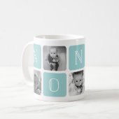 NONNA Grandmother Photo Collage Coffee Mug (Front Left)