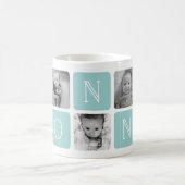 NONNA Grandmother Photo Collage Coffee Mug (Center)