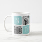 NONNA Grandmother Photo Collage Coffee Mug (Left)