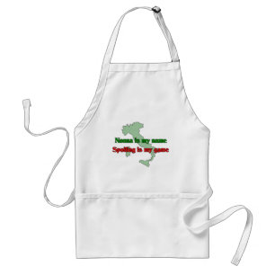 Nonna is my name. Spoiling is my game. Adult Apron