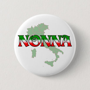 Nonna (Italian Grandmother) Pinback Button