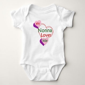 Nonna Loves Me Baby Bodysuit
