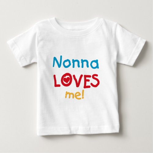 Nonna Loves Me T_shirts and Gifts