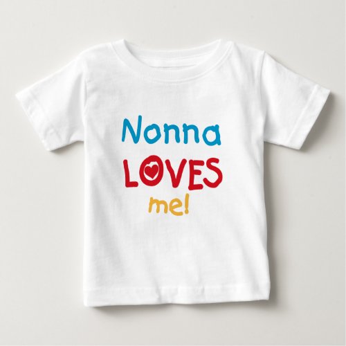 Nonna Loves Me T_shirts and Gifts