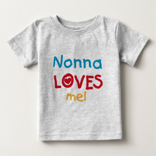 Nonna Loves Me T_shirts and Gifts