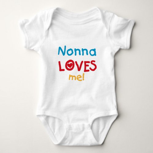 Nonna Loves Me T_shirts and Gifts