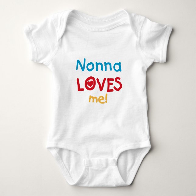 Nonna Loves Me T-shirts and Gifts (Front)