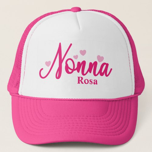 Nonna Personalized Trucker Hat
