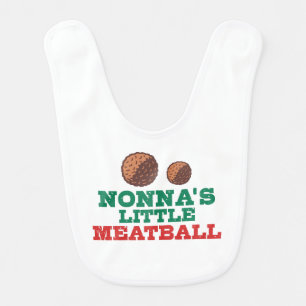 Nonna’s Little Meatball Bib