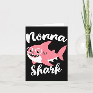 Nonna Shark Mother's Day Grandma Funny  Card