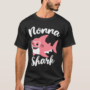 Nonna Shark Mother's Day Grandma Funny  T-Shirt