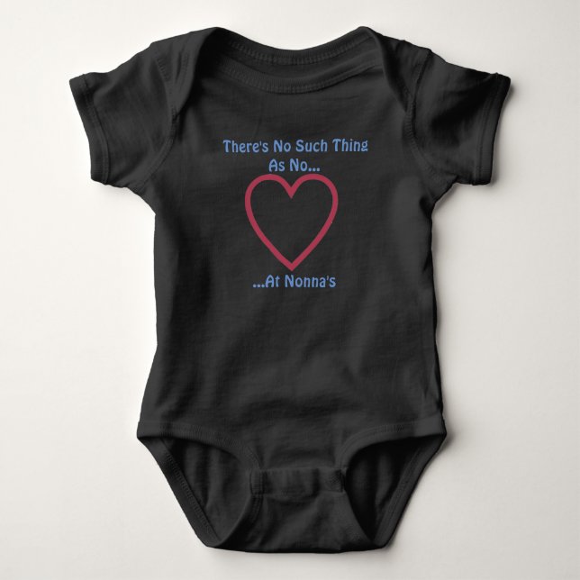 Nonna's Guy T-Shirt Baby Bodysuit (Front)