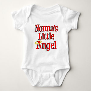 Nonna's Little Angel Baby Bodysuit
