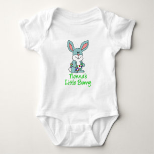 Nonna's Little Bunny Baby Bodysuit