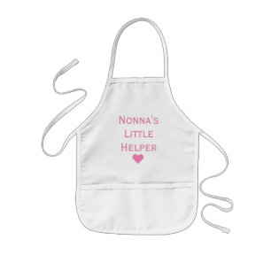 Nonna's Little Helper Grandkids Kids' Apron