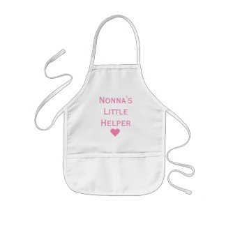 Nonna's Little Helper Grandkids Kids' Apron