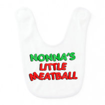 Nonna's Little Meatball Bib Nonna's Little Meatball Bib