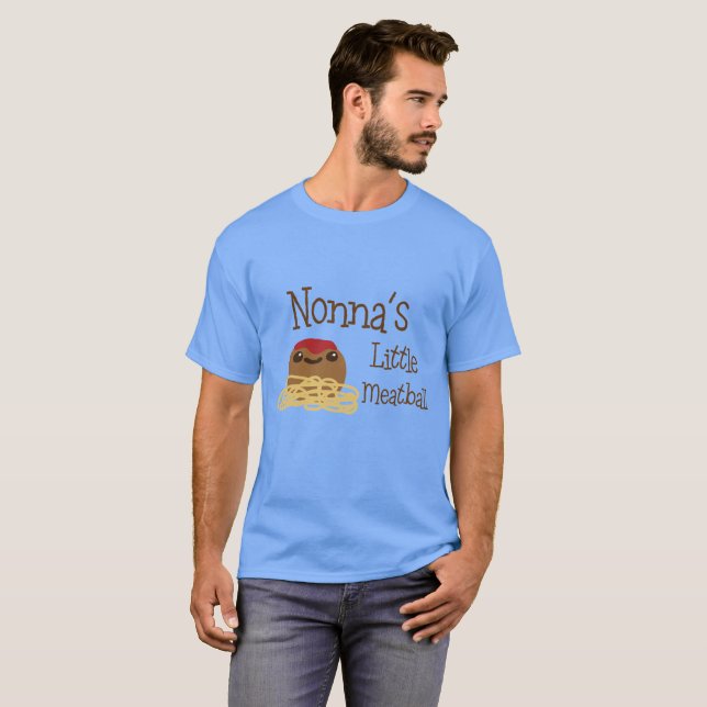 Nonna's Little Meatball T-Shirt (Front Full)