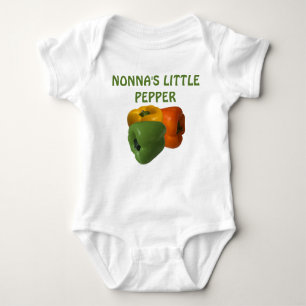 Nonna's Little Pepper Baby Bodysuit