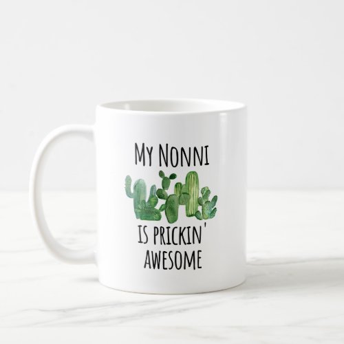 Nonni Gift Italian Grandmother Grandma Gift Idea Coffee Mug